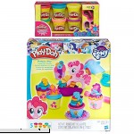Play-Doh My Little Pony Pinkie Pie Cupcake Party + Play-Doh Sparkle Compound Bundle  B06WRWH1HJ